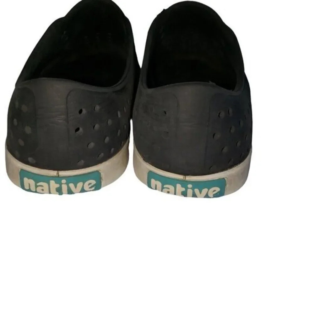 Native Jefferson Black White‎ Shoes Big Kid Size 5.5 /Womens Size 7 /Mens Size 5